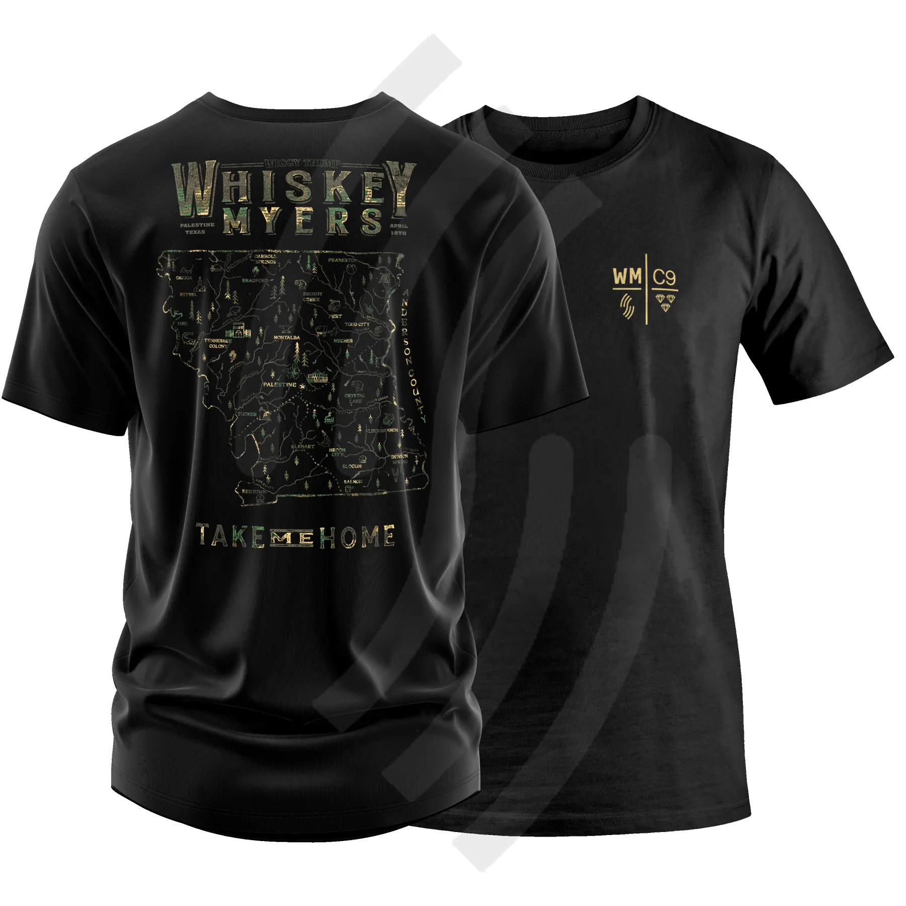 C9 | Whiskey Myers Camo T-Shirt