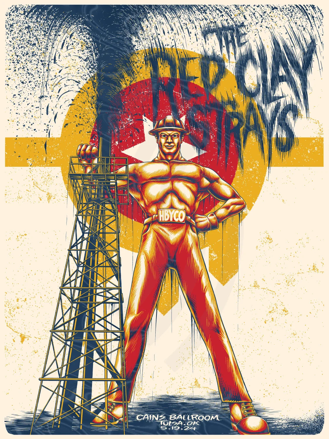 D23 | Red Clay Strays Tulsa 1Diamond Blue Lava