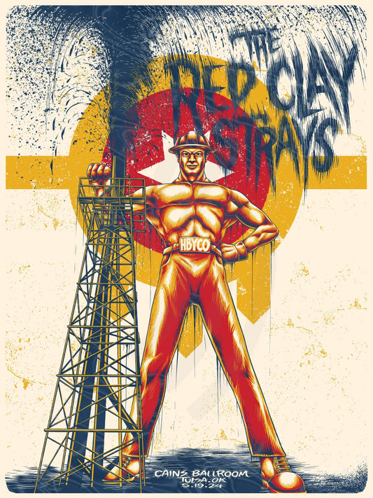 D23 | Red Clay Strays Tulsa 1Diamond Blue Lava