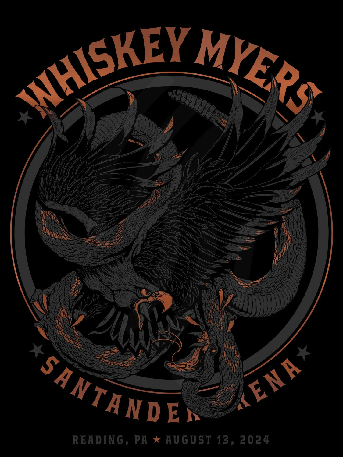 D33 | Whiskey Myers Pa Copper 3Diamond