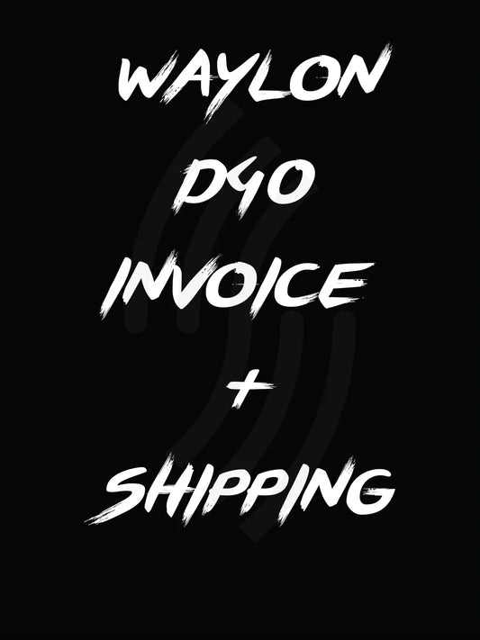 D40 | Waylon Jennings Never Say Die Invoice