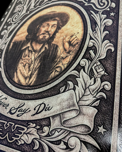 D40 | Waylon Jennings Never Say Die The Rebel 4Diamond