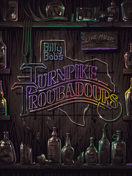 D43 | TURNPIKE TROUBADOURS | FT. WORTH TX | HOLO SHINE | 2DIAMOND