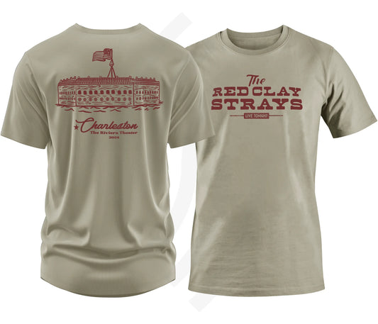 D5 | Red Clay Strays Charleston Sc T-Shirt Night 1