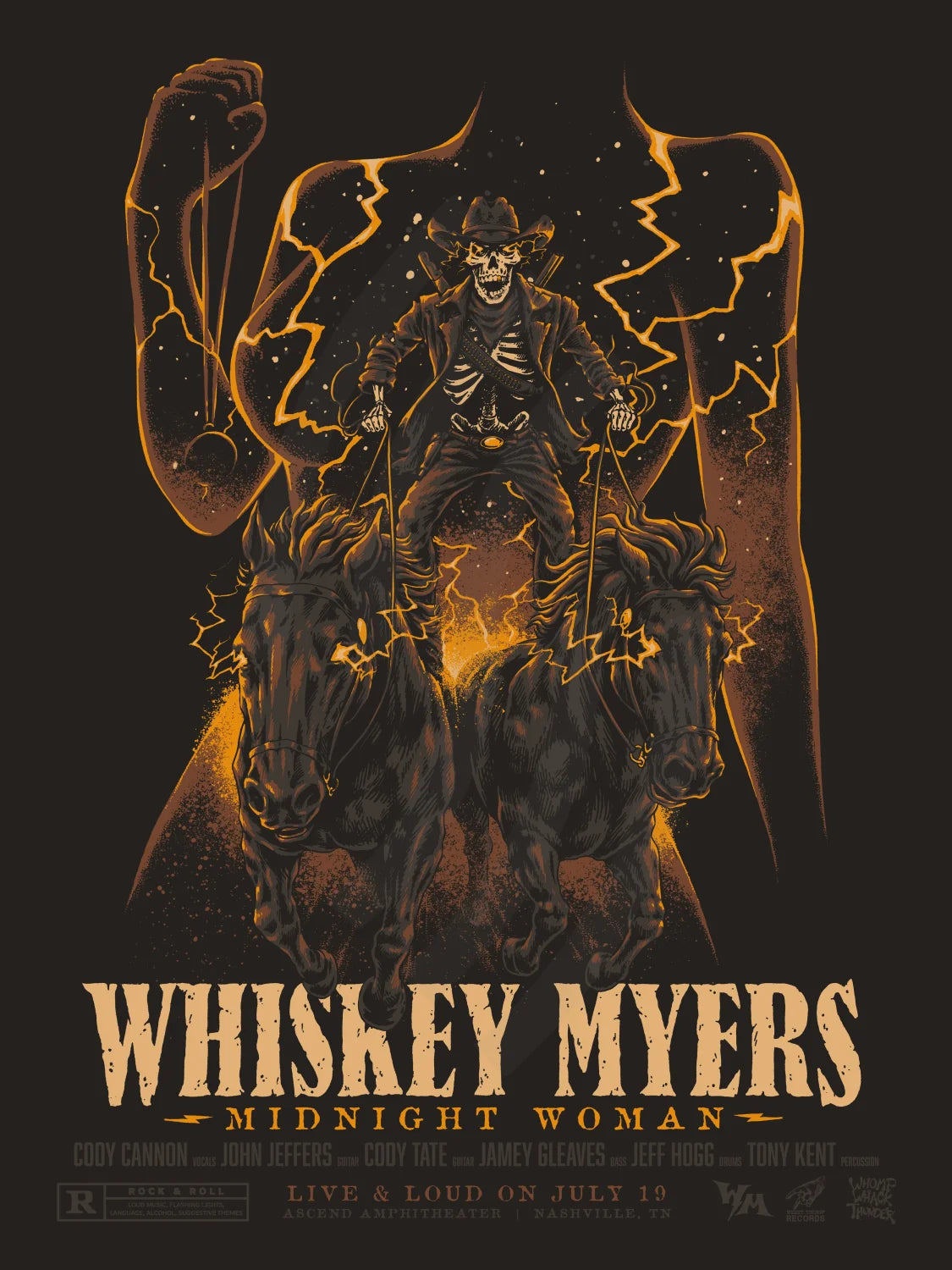 E15 | WHISKEY MYERS | NASHVILLE | MIDNIGHT WOMAN