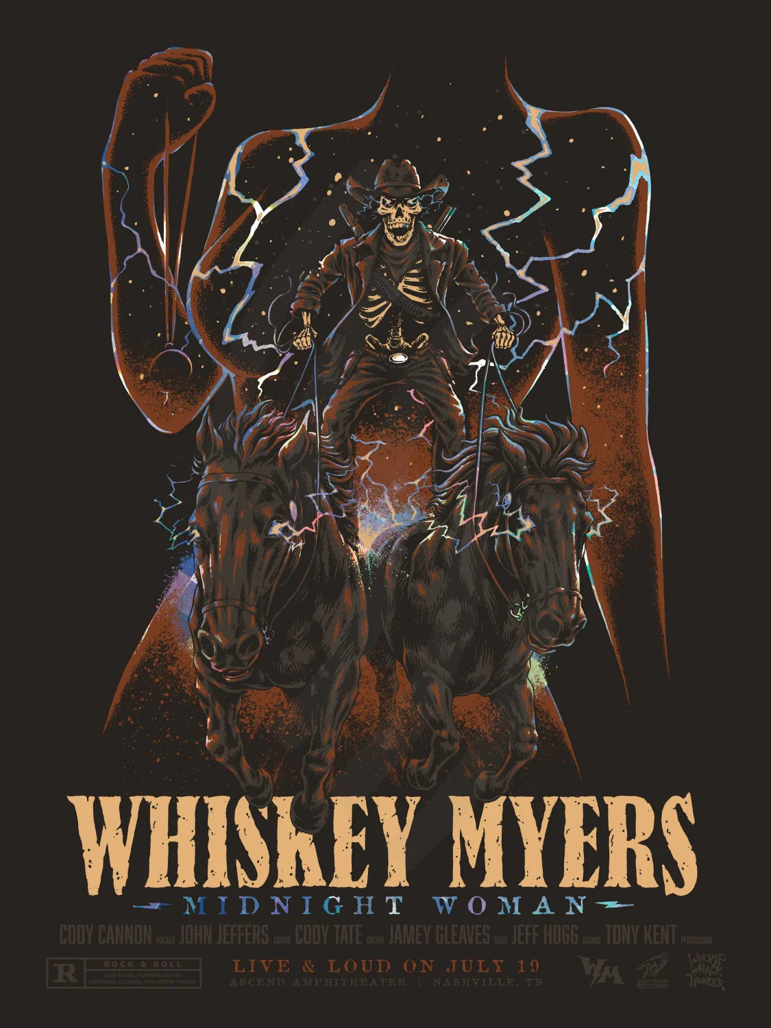 E15 | WHISKEY MYERS | NASHVILLE | MIDNIGHT WOMAN | SHIMMER | 3DIAMOND