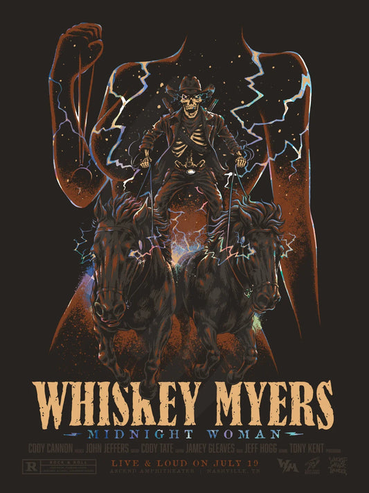 E15 | WHISKEY MYERS | NASHVILLE | MIDNIGHT WOMAN | SHIMMER | 3DIAMOND