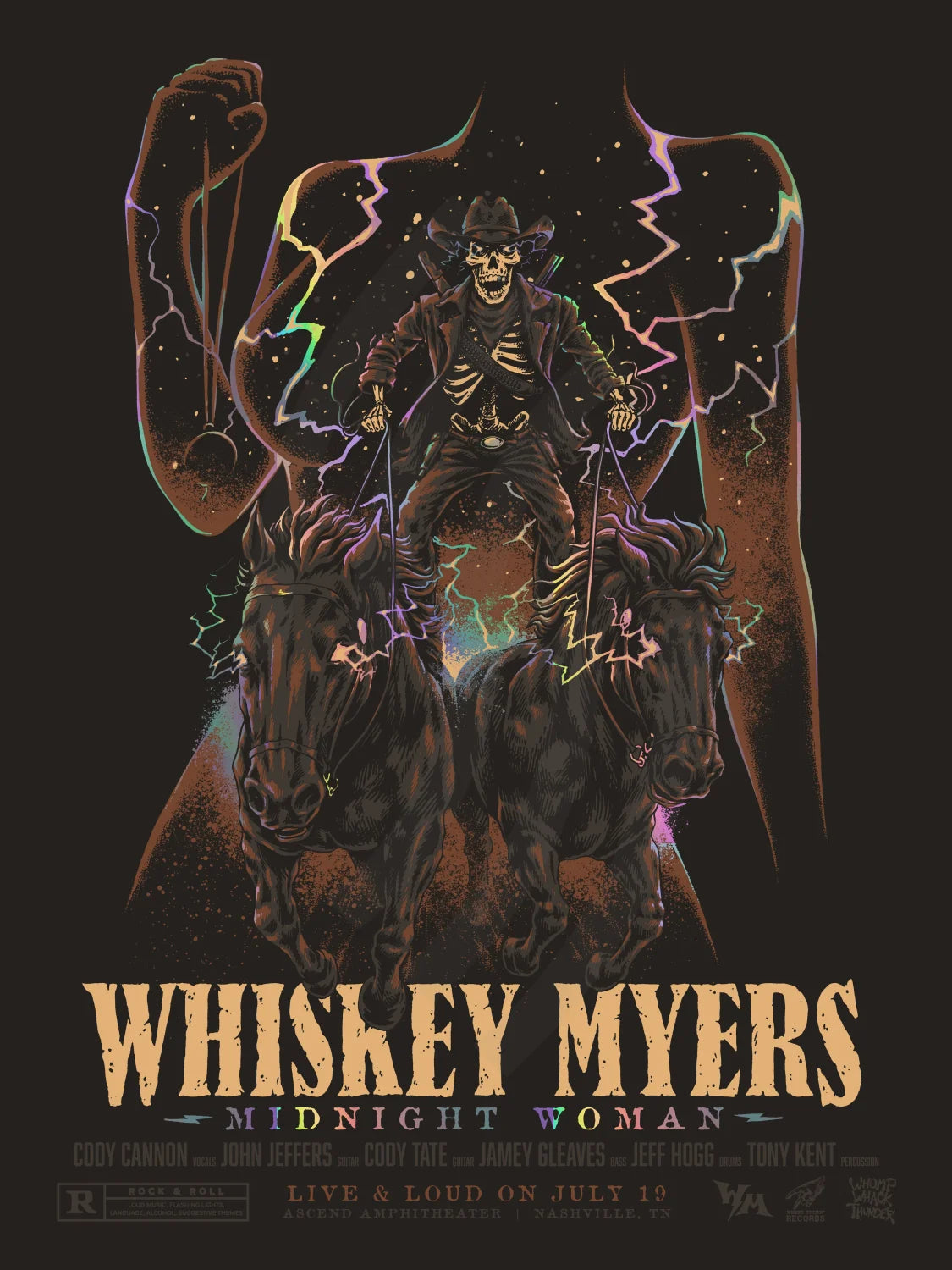 E15 | WHISKEY MYERS | NASHVILLE | MIDNIGHT WOMAN | HOLO STORM | 4DIAMOND