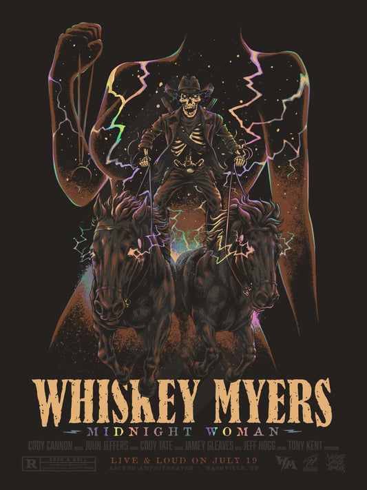 E15 | WHISKEY MYERS | NASHVILLE | MIDNIGHT WOMAN | HOLO STORM | 4DIAMOND