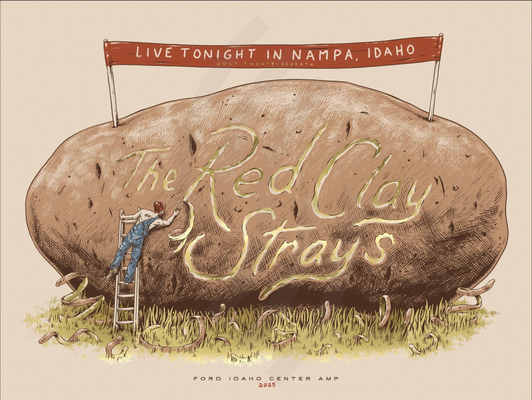 E17 | RED CLAY STRAYS | IDAHO | 24K GOLD | 3DIAMOND