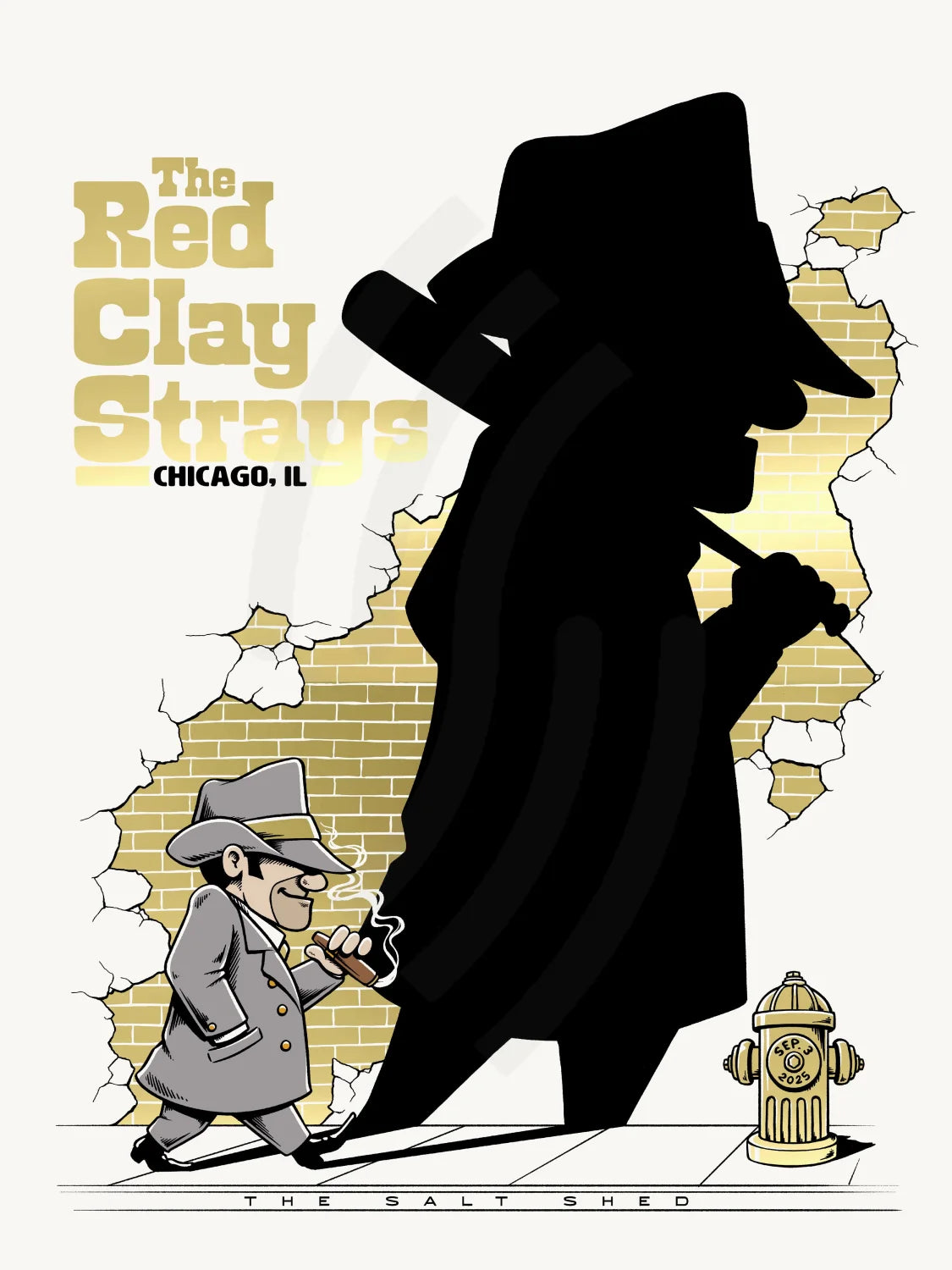 E21 | RED CLAY STRAYS | CHICAGO | 24K GOLD | 3DIAMOND