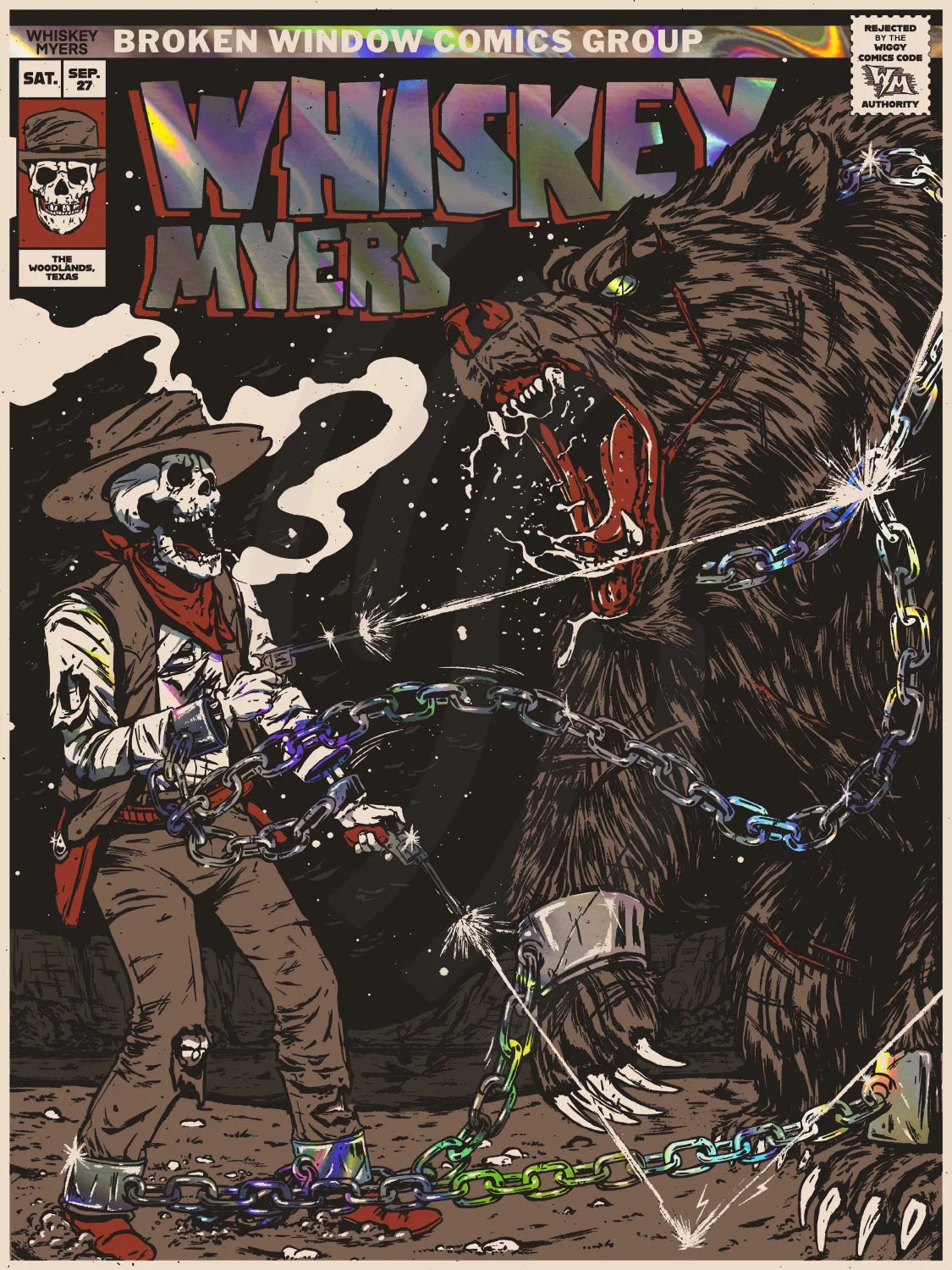 E24 | WHISKEY MYERS | BREAK THESE CHAINS | WOODLANDS | SWIRL | 3DIAMOND