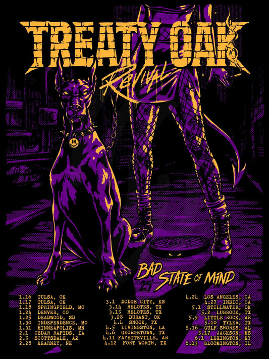 E3 | TREATY OAK REVIVAL | BSOM | PURPLE MATTE LAVA | 3DIAMOND