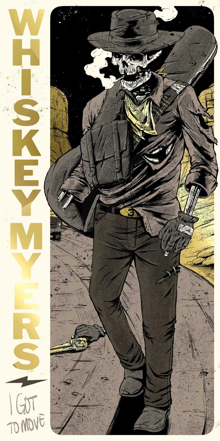 E32 | WHISKEY MYERS | I GOT TO MOVE | 24K GOLD | 3DIAMOND