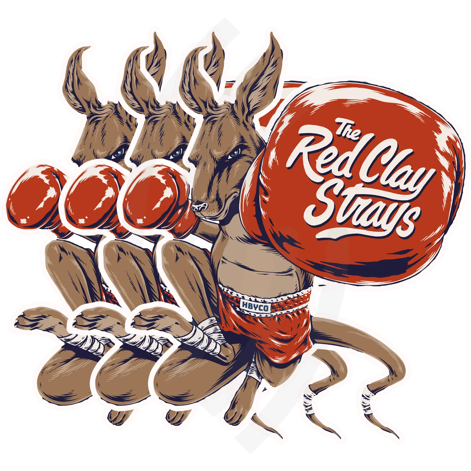 E9 | RED CLAY STRAYS | AUSTRALIA | STICKER PACK