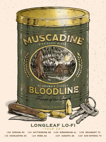 F1 | MUSCADINE BLOODLINE | LONGLEAF LO-FI | 24K GOLD | 1DIAMOND