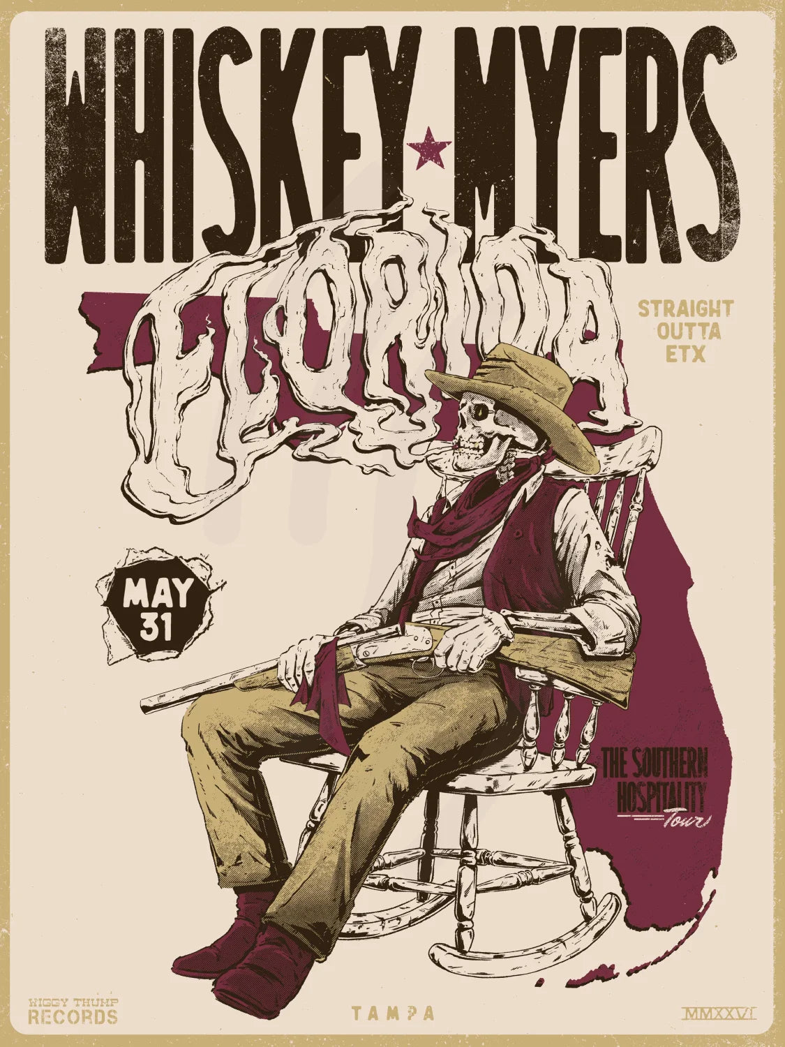 F18 | WHISKEY MYERS | TAMPA FL | SHOW