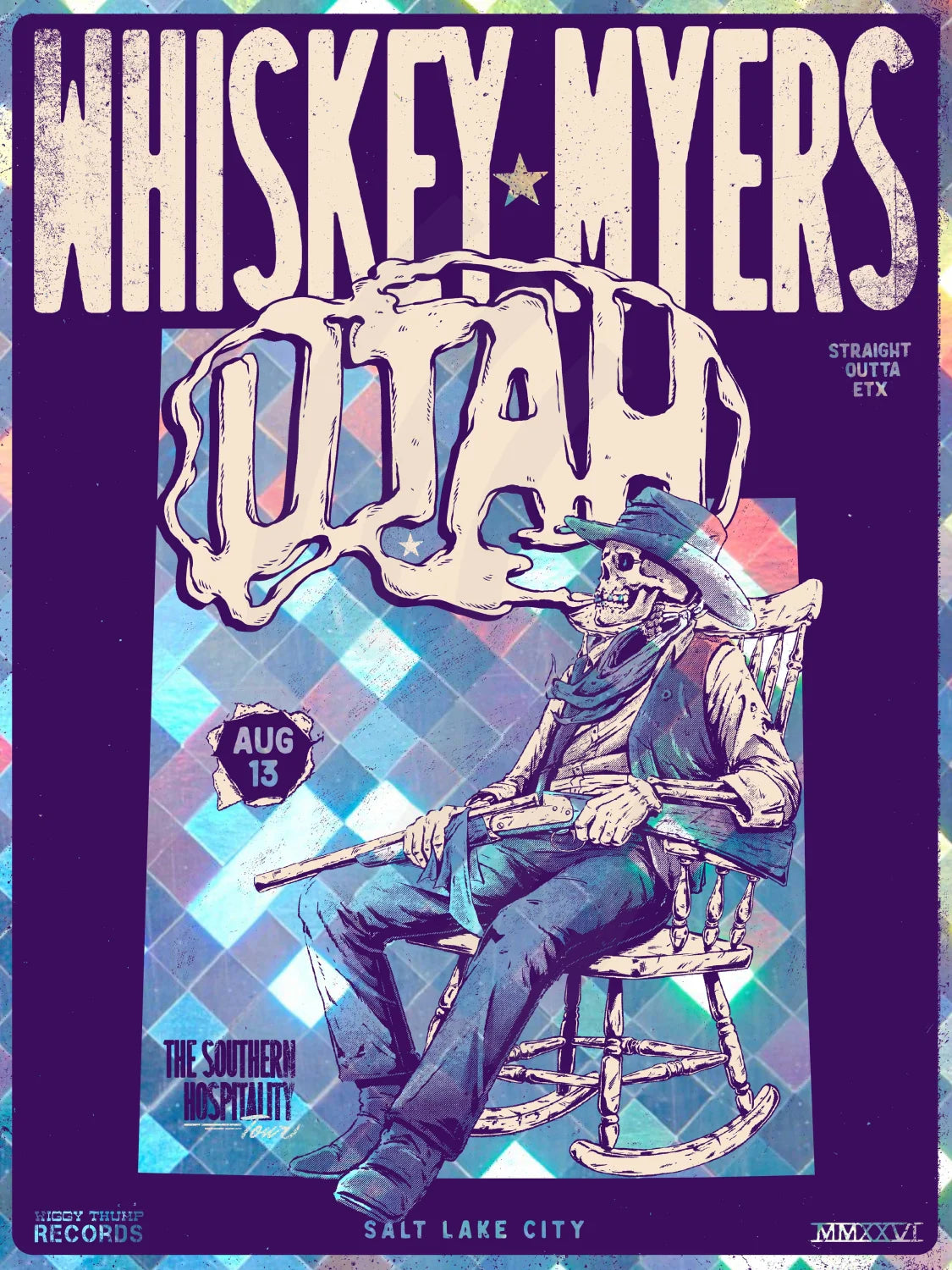 F46 | WHISKEY MYERS | SALT LAKE CITY | CRACLE | 3DIAMOND