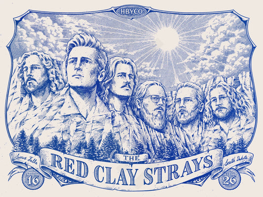 F49 | RED CLAY STRAYS | SIOUX FALLS SD | BLUE MIRROR | 3DIAMOND