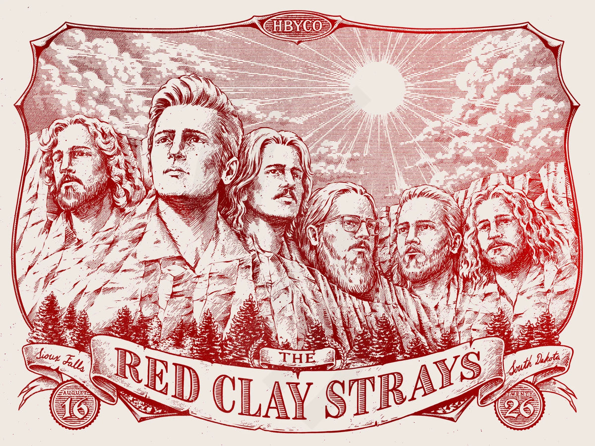 F49 | RED CLAY STRAYS | SIOUX FALLS SD | RED MIRROR | 4DIAMOND