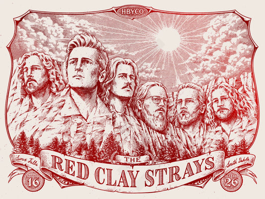 F49 | RED CLAY STRAYS | SIOUX FALLS SD | RED MIRROR | 4DIAMOND