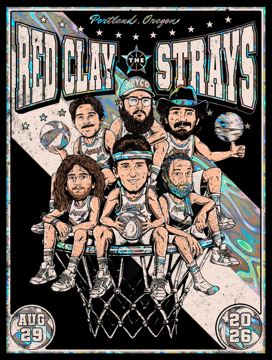 F59 | RED CLAY STRAYS | PORTLAND OR | THACHED | 3DIAMOND
